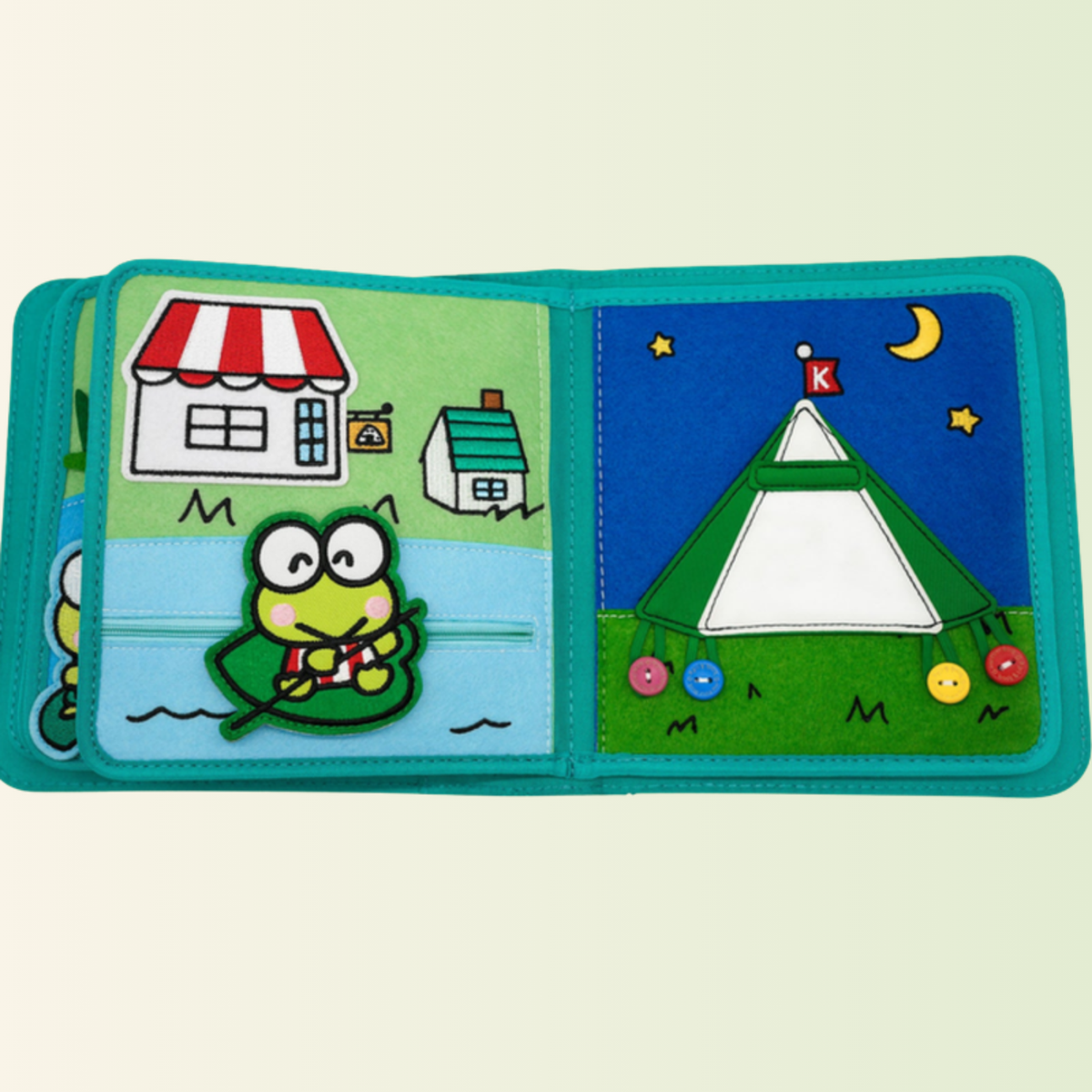My First Book Keroppi + Set avec sac à dos