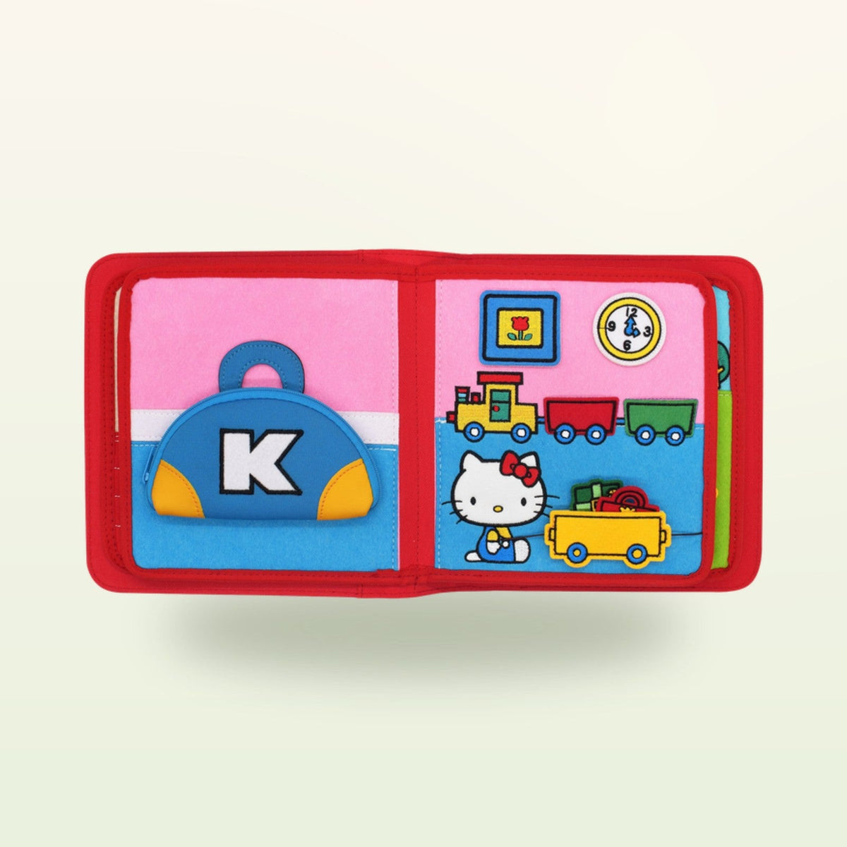 My First Book Hello Kitty (rosso) + Set con zainetto