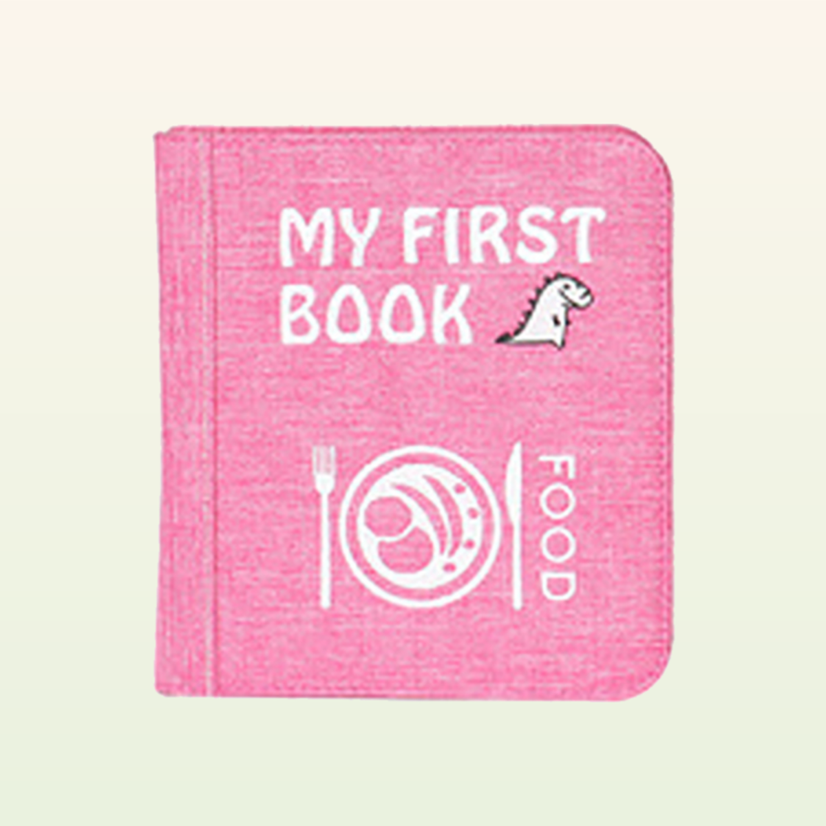 My First Book Petits Gourmets (rose) + Set avec sac à dos