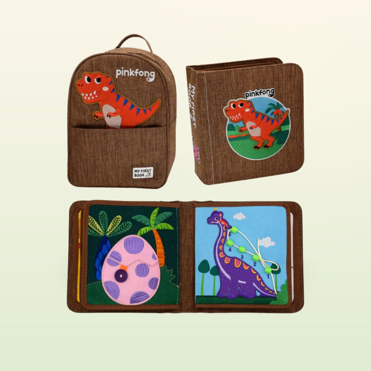 My First Book T-Rex + Set con zainetto