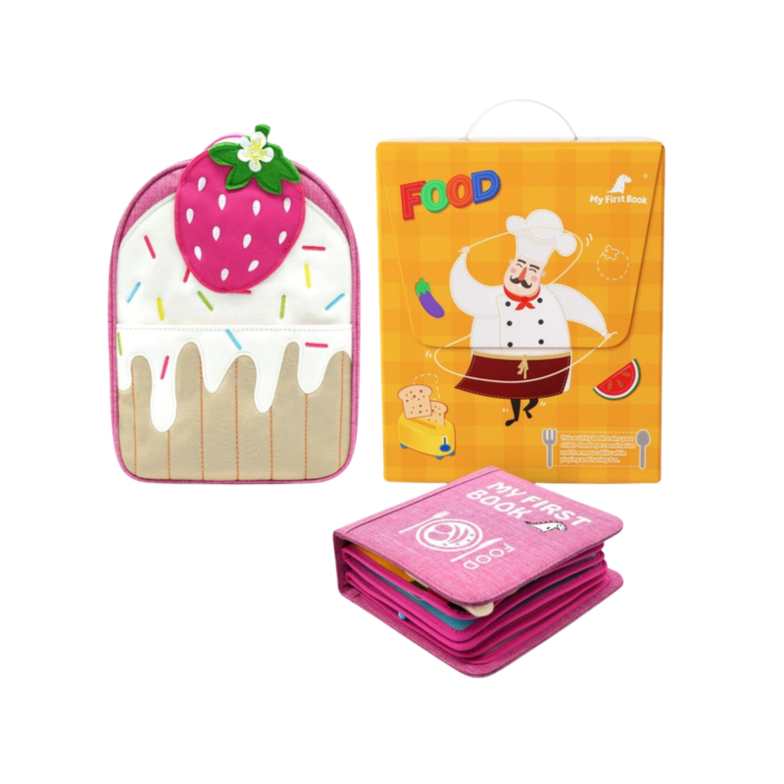 Kleine Feinschmecker (rosa) Geschenkverpackung