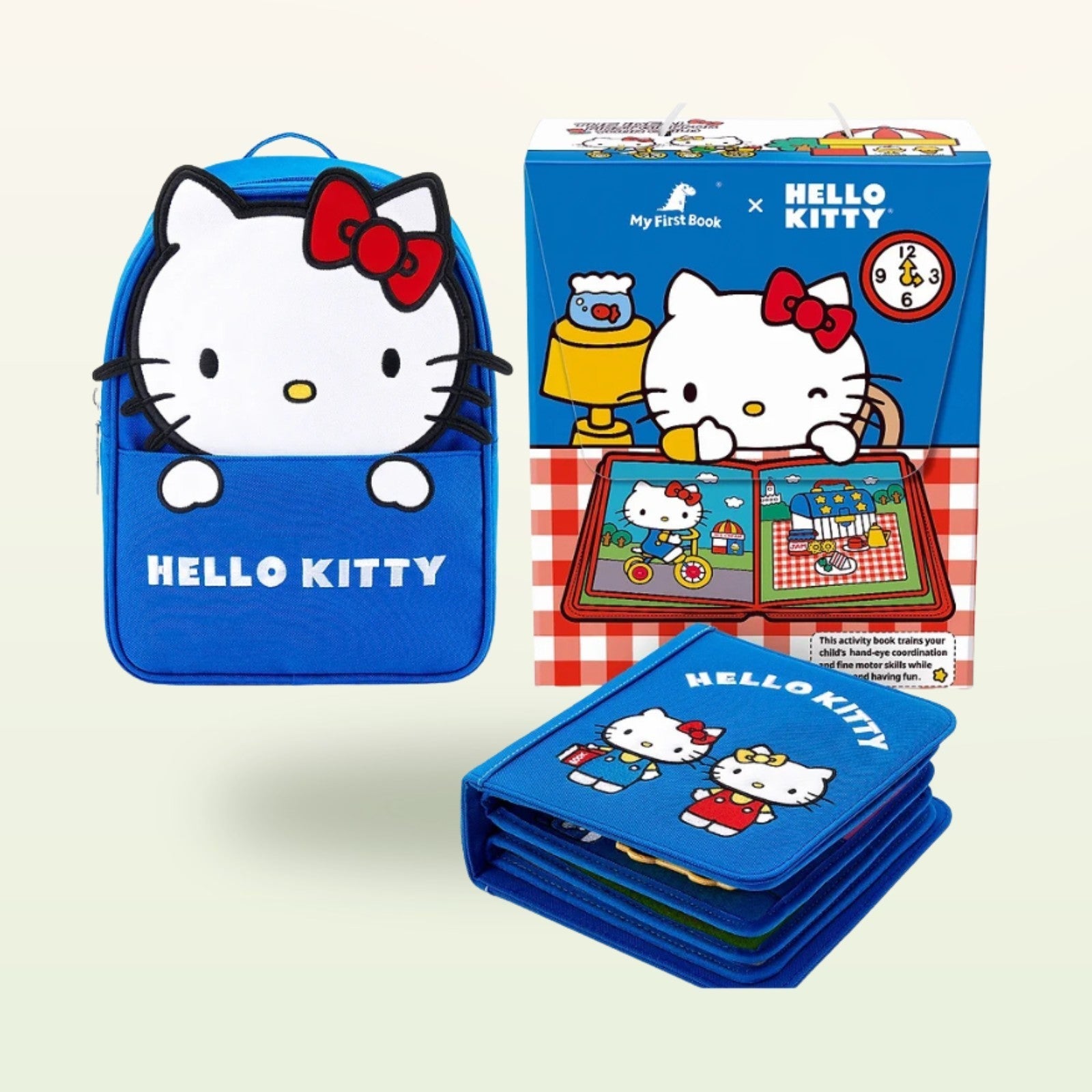 Hello Kitty blau Geschenkverpackung