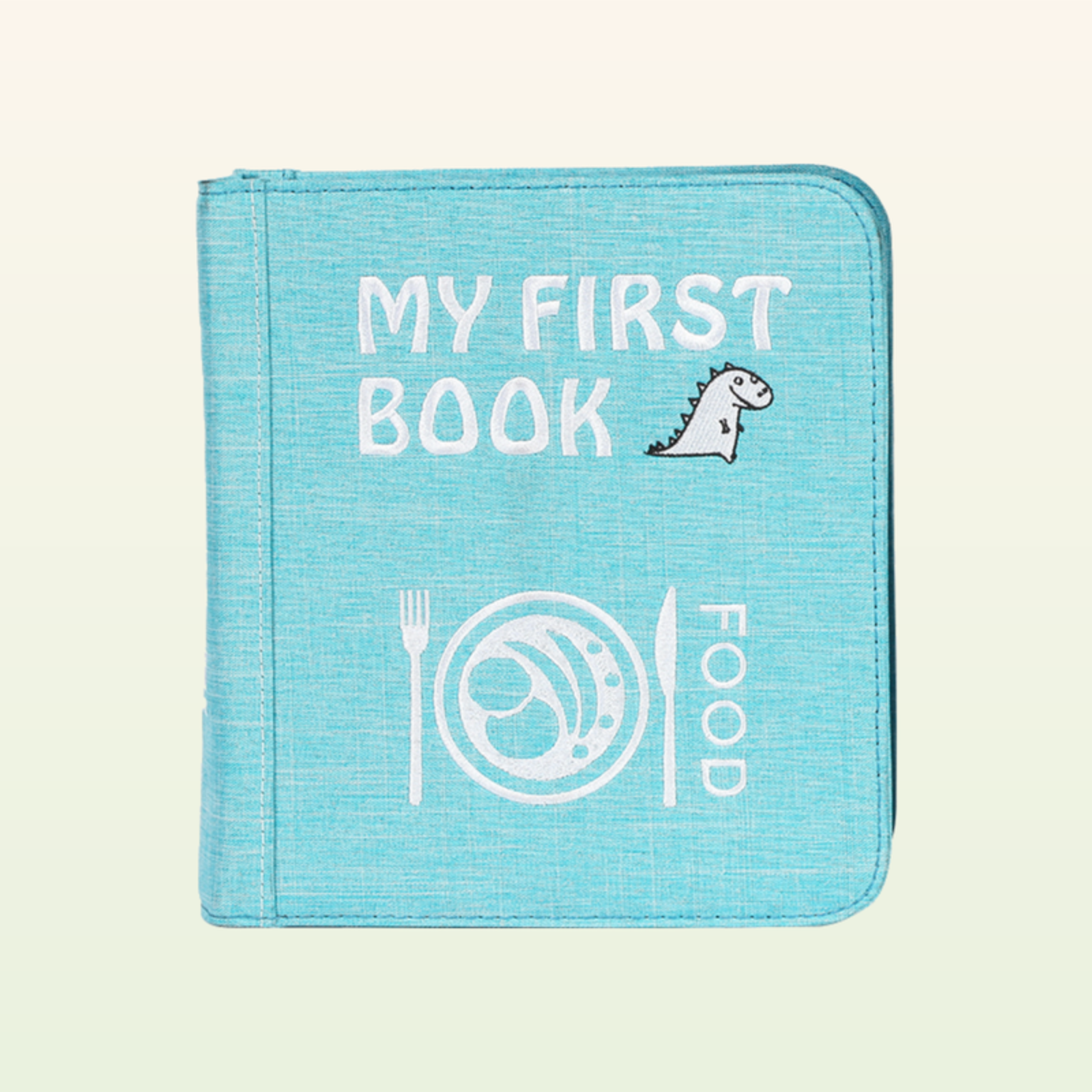 My First Book Kleine Feinschmecker (hellblau) + Rucksack Set