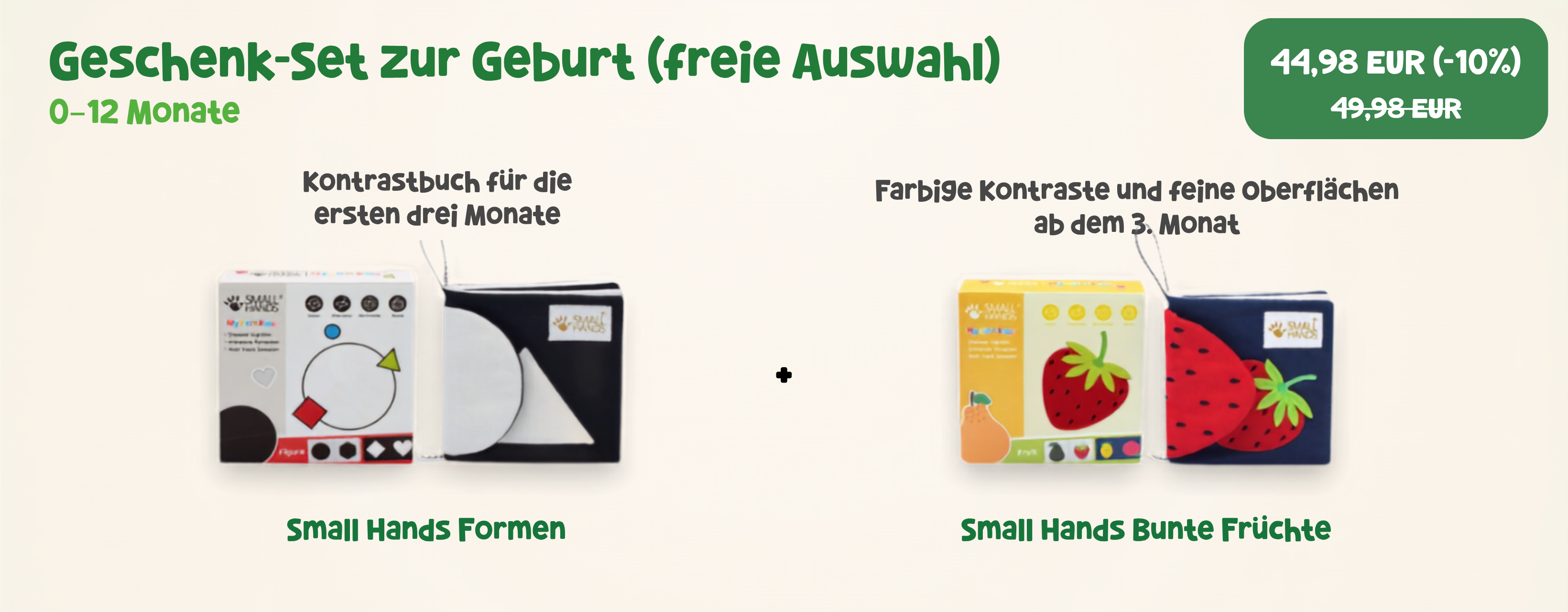 Geschenk-Set zur Geburt freie Auswahl -10%